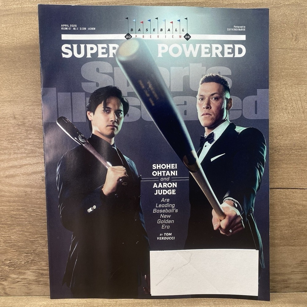 Sports Illustrated Magazine Lot 4 April - Aug 2026 Ohtani‎ Judge Mendoza Boozer - Picture 5 of 6